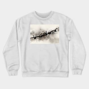 BBMF Lancaster Bomber - Painting Crewneck Sweatshirt